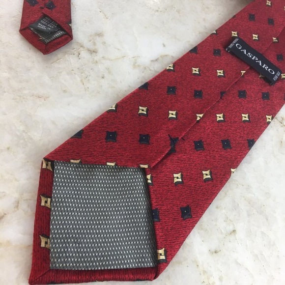 GASPARO SILK TIE - Picture 7 of 12